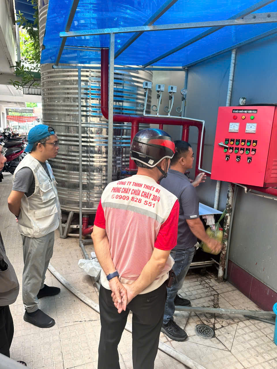 Kiểm tra vận hành hệ thống bơm